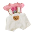 thumbnail image 3 of Conjuntos de camiseta y pantalones Hugo muñeco de peluche 2 piezas, 3 of 9