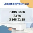 thumbnail image 2 of Compatible PG-48 CL-58 PG48 CL58 Ink Cartridges Replacement for Canon E408 E488 E478 E468 E418 Printers, 2 of 7