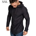 thumbnail image 1 of Sonducket Sudadera con capucha de algodón para hombre Sudadera con capucha absorbente de sudor Sudadera con capucha de algodón Sudadera con capucha de Sudaderas y sudaderas con capucha XXL, Negro Sonducket AP000756-20, 1 of 6