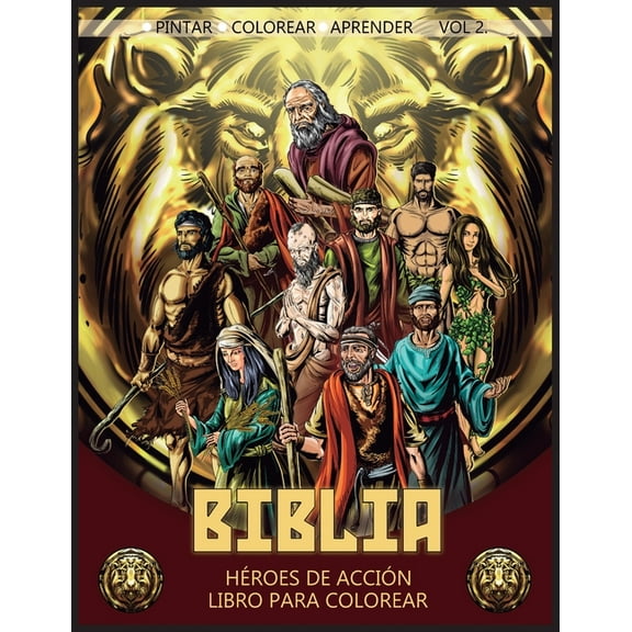 Héroes de Accíon Biblia Héroes de acción Vol. 2: Libro Para Colorear, Book 2, (Paperback)
