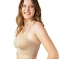 thumbnail image 4 of Coobie Women's Seamless Fusion Racerback Sports Bra 9093,Light Nude,One Size, 4 of 8