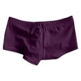 thumbnail image 4 of Women's Shorts Hot Summer Women'S Sexy Solid Color Hip Lifting Shorts,Purple Women's Shorts XXXXXL, 4 of 4