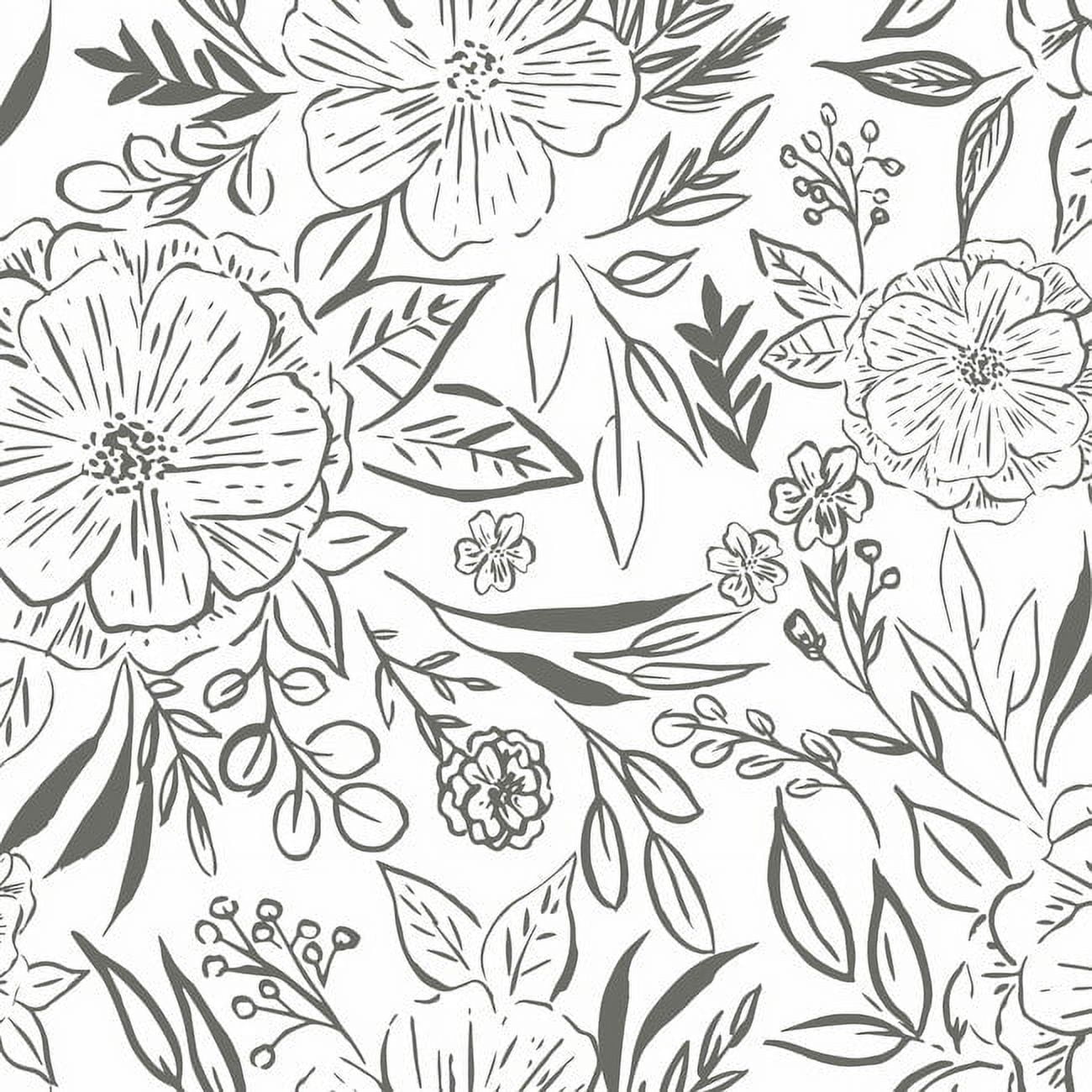 RoomMates Pink, Peel And Stick Wallpaper 20.5"