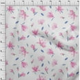 thumbnail image 3 of oneOone Polyester Lycra Fabric Wildflower Watercolor Print Sewing Fabric BTY 56 Inch Wide, 3 of 4
