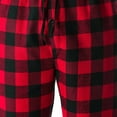 thumbnail image 5 of jsaierl Men’s Buffalo Plaid Pajama Pants Soft Lounge PJ Bottoms Comfy Pant Yoga Casual Drawstring Sleepwear Trousers, 5 of 8