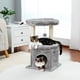 thumbnail image 2 of Free Shipping Small Cat Tree Tower Cat Condo Toy Cat Scrapers Scratching Post for Cat Pet Furniture Cat Accessories Cat Supplies ShopWise Round, 2 of 10