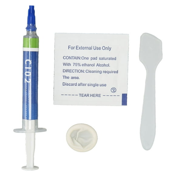 Thermal Paste CPU,5Pcs Thermal Paste Heat Sink Compound Thermal Paste Thermal Grease 4.55W / m.k Metal Free Strong Adhesion Thermal Conductive Grease for CPU GPU Chipset Printe