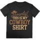 thumbnail image 1 of Funny Cowboy Shirt for Men Adults T-Shirt, 1 of 7