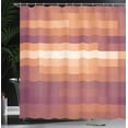 thumbnail image 3 of Ambesonne Palette Shower Curtain, Vortex Swirls Pattern Art, 69"Wx84"L, Dark Peach, 3 of 4