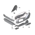 thumbnail image 7 of Car Front Seat Side Bracket Plastic Track Rail Cover Support For BMW 5 GT6 X5 X6 7 F10 F11 F15 F16 F01 F02 F07 G12 G30, 7 of 7