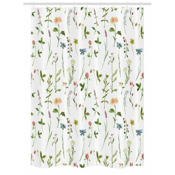 Fl Stall Shower Curtain Spring, Botanical Shower Curtain Uk