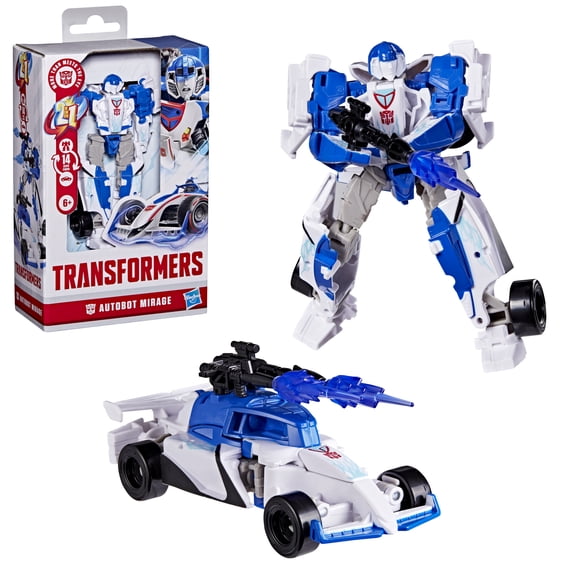 Transformers Toys Autobot Mirage Prime Changers Action Figure, 6