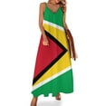 thumbnail image 2 of Guyana Flag Sleeveless Dress dresses for womens summer woman dress summer outfits for women, 2 of 7