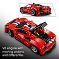 thumbnail image 4 of LEGO Technic Ferrari 488 PISTA Car Toy - Building Toy for Boys & Girls, Ages 9+ - Kids Bedroom Decor - Model Car with Realistic Details - Gift for Birthdays - 42235, 4 of 7
