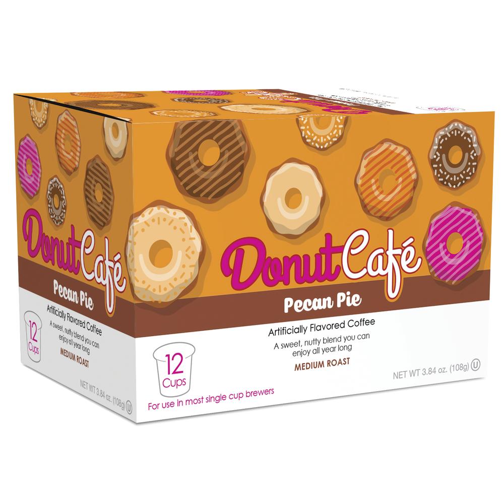 Donut Cafe Pecan Pie Coffee Pods 12 Count