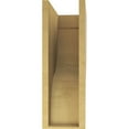 thumbnail image 4 of 7"W x 14"D x 21"H Classic Garner Rough Cedar Woodgrain TimberThane Corbel, Primed Tan, 4 of 6