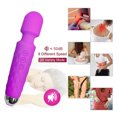 thumbnail image 2 of XBONP Personal Massager, Vibrating Wand Massager, Rechargeable Handheld Massager for Neck Shoulder Back Purple, 2 of 6