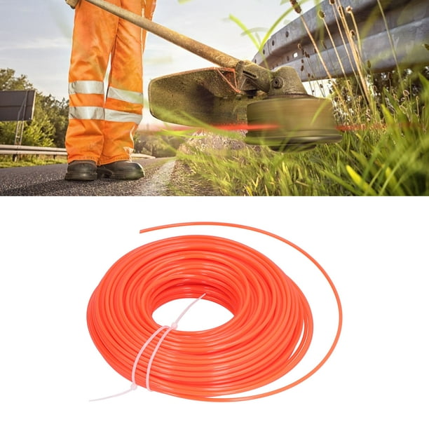 FAGINEY String Trimmer Line 3mm Trimmer Line Nylon Round Brush Cutter Cord Wire Grass Trimmer Replacement Accessory Trimmer Replacement Line