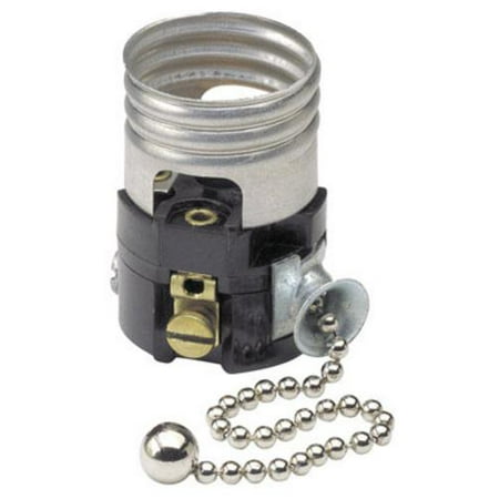 

2PC Leviton Leviton 003-19980-M Pull Chain Socket Interior 660-Watt
