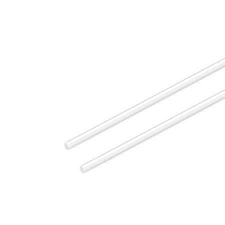 

Uxcell Acrylic Round Rod1/8 Dia 20 LengthTransparent Clear Plastic Round RodSolid PMMA Bar 2Pcs