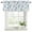 White Blue, variant on Spring Blue Floral Curtain Valances for Windows, Kitchen Valance Window Treatments Panel 2 Pack, Ombre Garden Flower Botanical Blooms Rod Pocket Short Curtains for Bathroom Bedroom 54 x 18 Inch