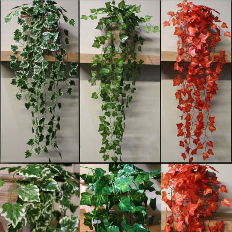 Artificial Hanging Plants 3.6ft Fake Ivy Vines, Hanging Plants