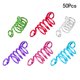 thumbnail image 2 of unbranded 50Ud Anillos Para Dreadlock Accesorios Fáciles De Usar Con Firme Y Colores Surtidos, 2 of 5