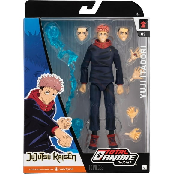 Jujutsu Kaisen Figurine d'Action 6 Pouces Total Anime - Yuji Itadori 03
