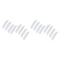 thumbnail image 1 of Transemion 8pcs Anti Curling Carpet Tape Anti Corners Pads Kitchen Bathroom Blanket Non -Slip Sticker Reusable Grip white 2Set, 1 of 6