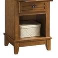 thumbnail image 4 of Homestyles Arts & Crafts Wood Nightstand in Brown, 4 of 19