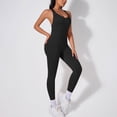 thumbnail image 2 of XEDZYT Workout Jumpsuits for Women Seamless Backless Gym Yoga Tank Top Leggings Romper Size S, 2 of 4