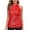 Red, variant on MIASHUI Sparkling Sequin Neck Tank Top for Women Elegant Party Wear and Evening Outfits Black,One Size