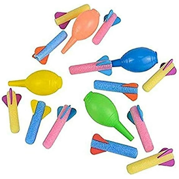 Rhode Island Novelty 3.5 Inch Foam Rocket Launcher One Dozen Per Order