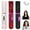 3pcs, variant on 3-Piece Bling Cordless Hair Styler Set, Mini USB Rechargeable Rhinestone Flat Iron & 2 Curling Brushes for Travel and On-the-Go Styling