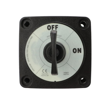 Battery Disconnect Switch, IP66 Waterproof Easy Mounting Battery On Off ...