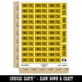 thumbnail image 2 of Final Sale Dotted Border Sticker Set - Yellow - Matte Finish - 1.5" Small, 2 of 7