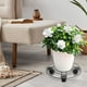 thumbnail image 1 of Soporte para plantas Cola con ruedas 33cm, 1 of 8