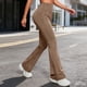 thumbnail image 1 of TaTaai Women's Flared Yoga Pants High Waist Bootcut Leggings Stretchy Long Pants Non See Through Casual Athletic Gym Bottoms Tummy Control Soft Gift, 1 of 8