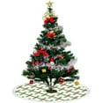 thumbnail image 4 of GZHJMY Christmas Festive Decoration Christmas Tree Skirt 30" for Indoor Outdoor Holiday Party Office Store Cupboard Decoration, 4 of 5