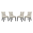 thumbnail image 1 of Modway Chaise de Salle à Manger Gaming, Garniture à Clous Décoratifs, Beige, 1 of 2