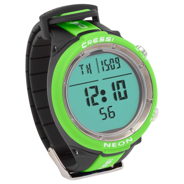 Reloj Computador CRESSI Neon Buceo Tecnico y Apnea Adulto Color Verde