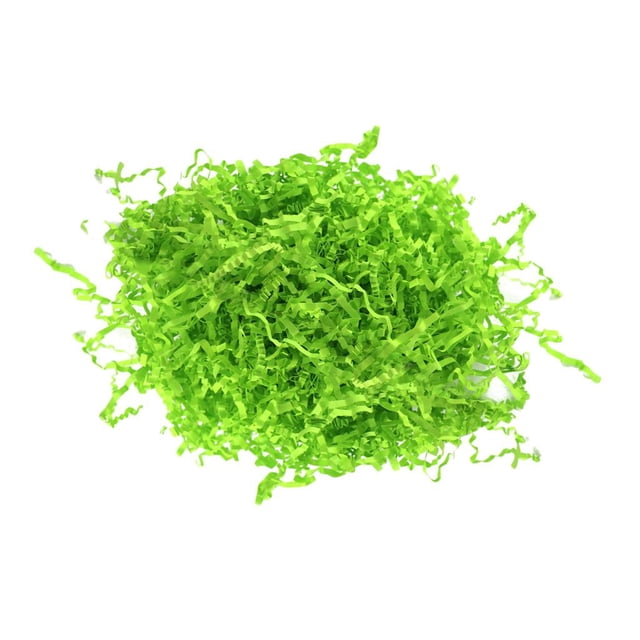 jifeng 100 g / Pack Shredded Crinkle Paper for Gift Box Fluorescent Green