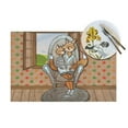 thumbnail image 4 of XMXY Woven Placemats Set of 6 PCS, A Fox Beasts Mom Table Mats Washable Heat Resistant Placemats, 4 of 6
