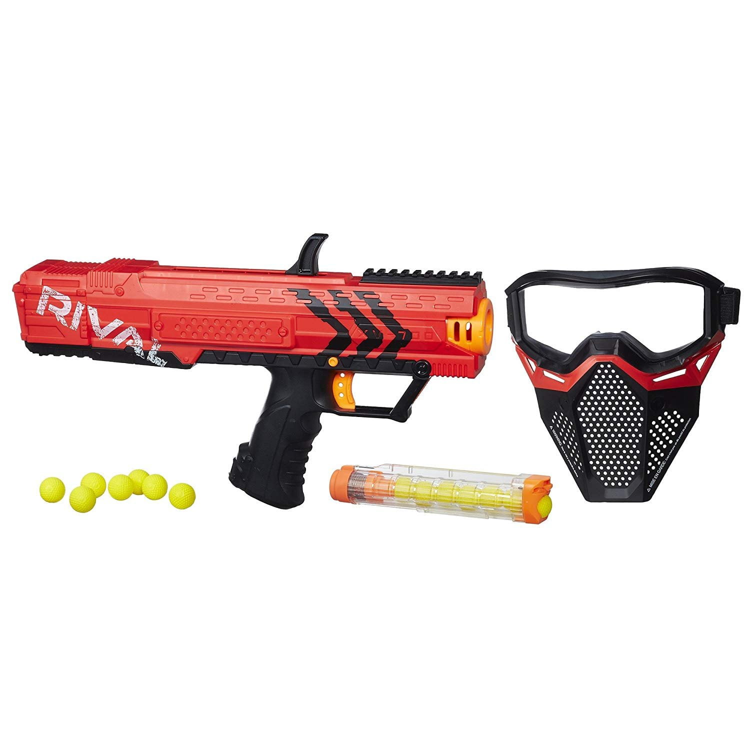 Nerf Rival Apollo XV-700 and Face Mask Red