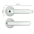 thumbnail image 3 of Keyless Entry Door Lock,Smart Door Lock with Keyless Fingerprint and Easy Install - Keyless Entry Front Door Lock for Home Apartment Hotel Office, 3 of 8