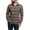 Brown, variant on Men's Flannel Plaid Shirt Long Sleeve Button Down Collared Casual Lightweight Jacket Layering for Fall Winter