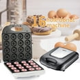 thumbnail image 3 of KNFATEQVEDG Bakeware Sandwich Donut Maker for Breakfast Large Capacity with 16 Cavity Design Ideal Cooking Tool for Home and Kitchen Enthusiasts, 3 of 5