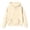 Beige, variant on Gyujnb Oversized Pullover Hoodie, Casual Long Sleeve Pocket Top for Fall and Winter Outfits (Little Girls, Big Girls),12-13 Years