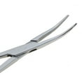 thumbnail image 4 of tooloflife 140mm Curved Forceps Serrated Jaws Self Locking Mechanism Stainless Steel Silver, 4 of 6