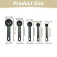 thumbnail image 4 of Plastic Measuring Spoon Set Of 5 Pieces With Scale Baking Measuring Instrument Color Measuring Spoon Spoon Baking Tool kitchen Gadgets, 4 of 6